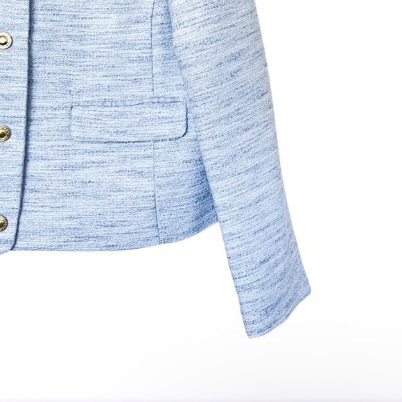 Crew Tweed Lady Jacket Cecile Baby  Size 16 - Picture 4 of 11